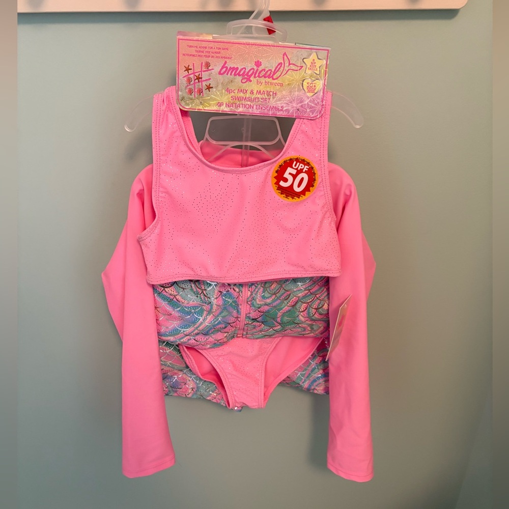 Bmagical 4 Piece Swim Set